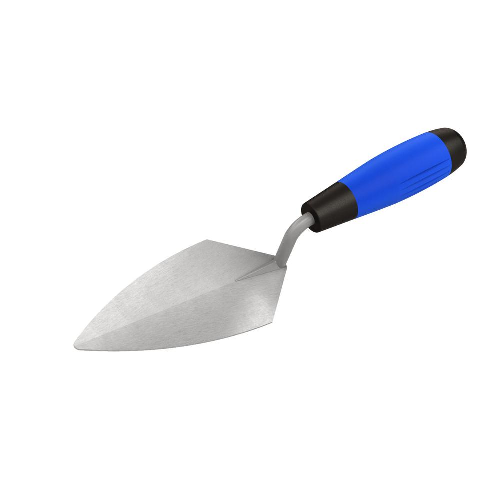 High Quality Stainless Steel Bucket  Trowel 7/" Plaster Mortar Cement