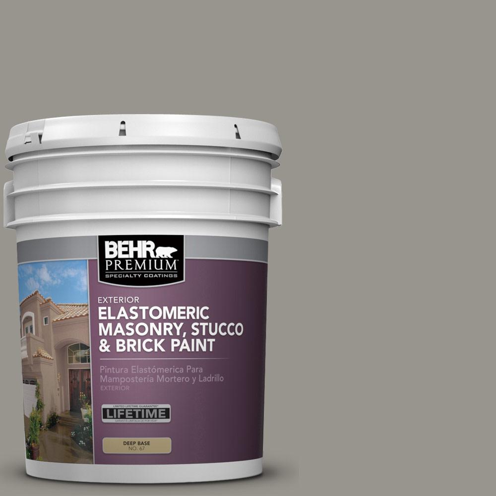 Battleship Gray Paint The Home Depot N360 4 Battleship Gray Elastomeric Masonry Stucco And Brick Exterior