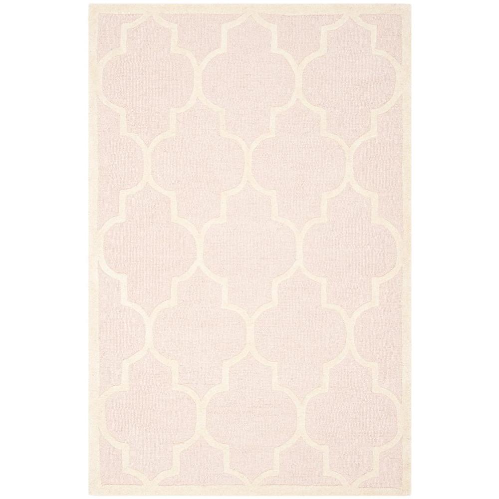 Safavieh Cambridge Light Pink/Ivory 4 ft. x 6 ft. Area RugCAM134M4