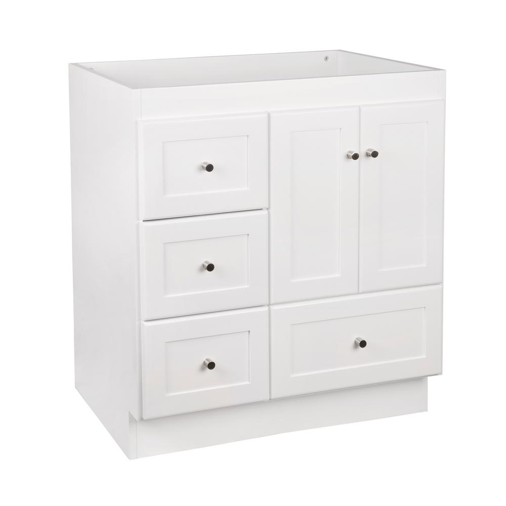 Ronbow Essentials Shaker 30 in. W x 21 in. D Vanity with Doors