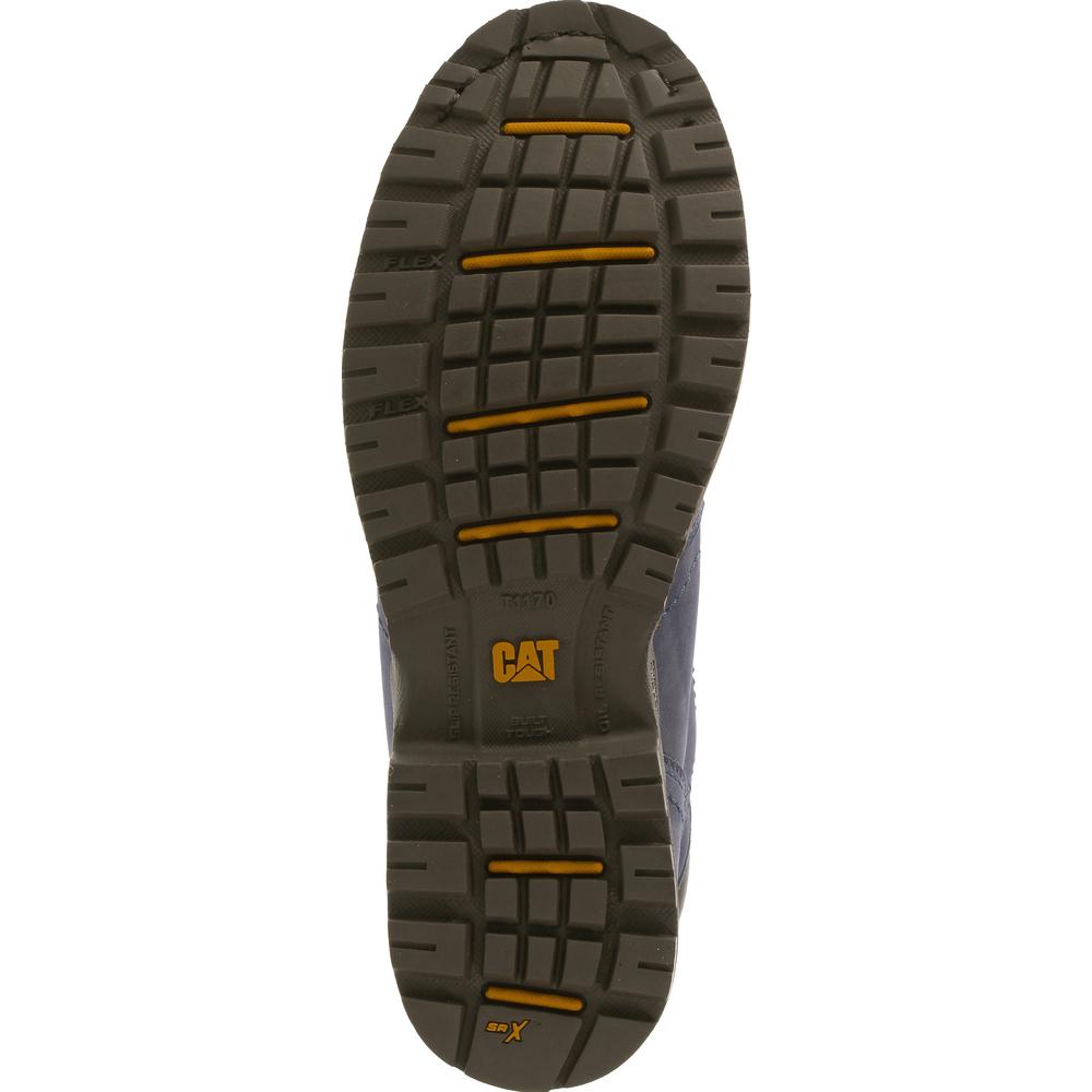 cat women's echo waterproof steel toe work boots