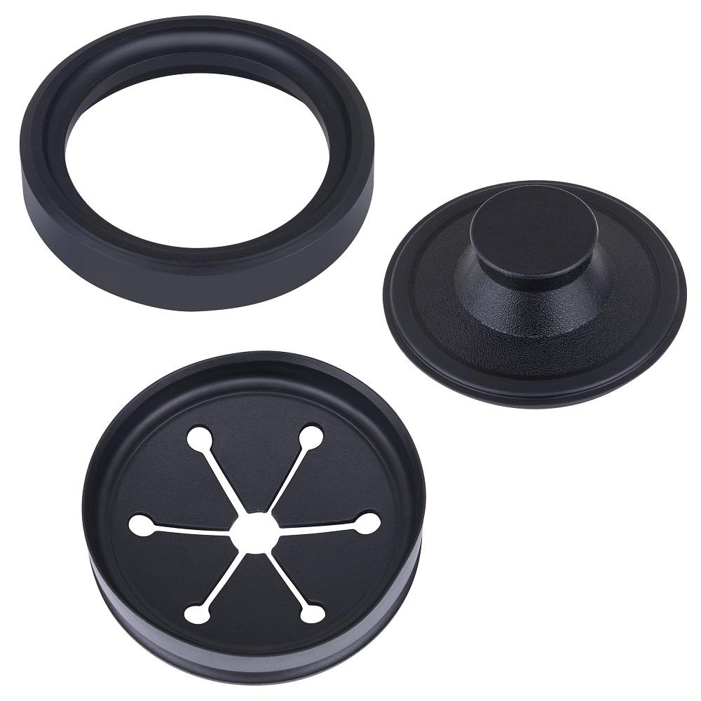 Everbilt Removable Splash Guard and Stopper Set for 3-Bolt Garbage ...