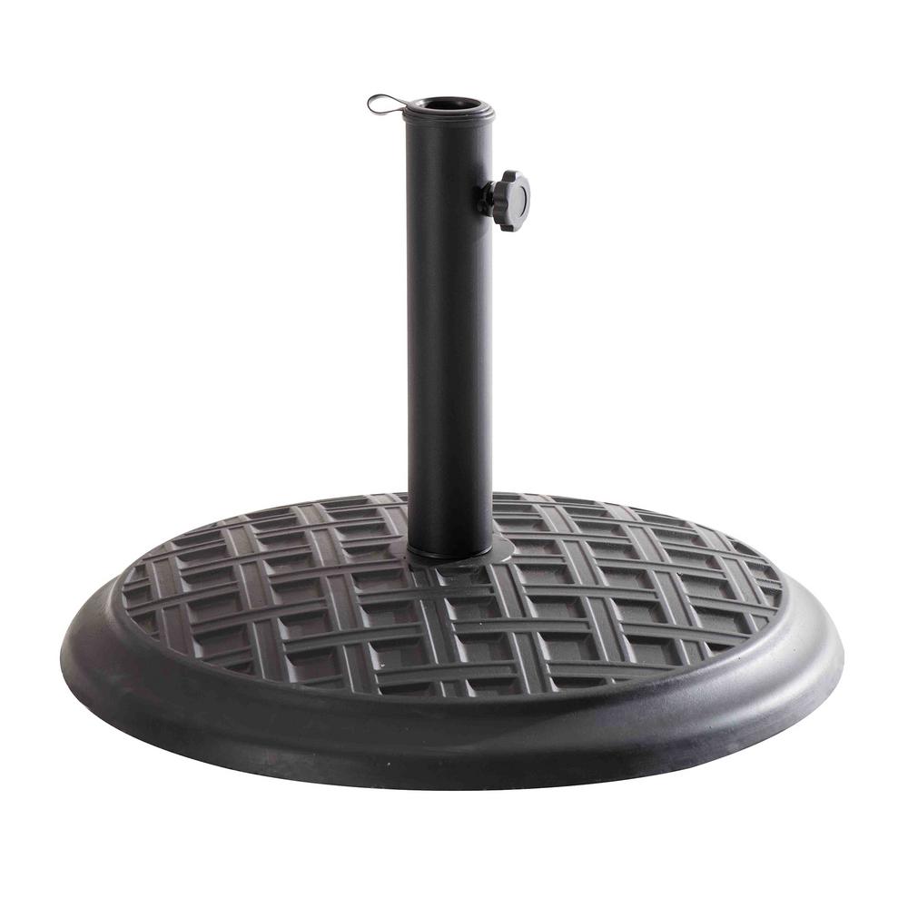 Sunjoy 33 lbs. Concrete Patio Umbrella Base in Black ... on {keyword}