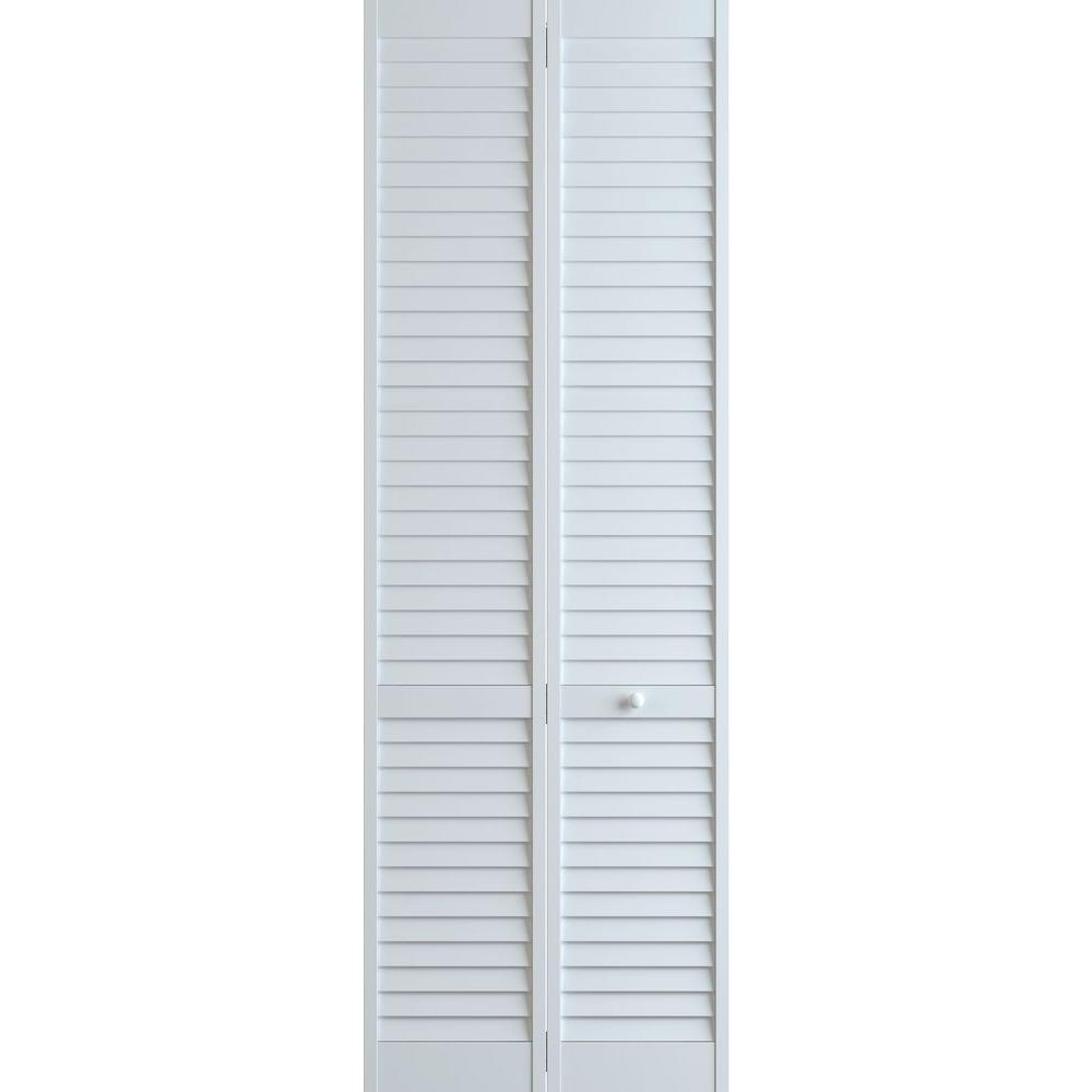 White Louvered Interior Closet Doors Doors Windows The