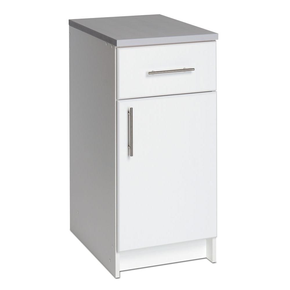 Prepac Elite White 36 In H X 16 In W X 24 In D Base Cabinet