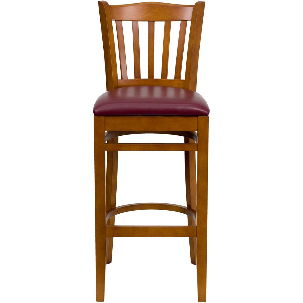 Home Styles Orleans 24 in. Carmel Cherry Bar Stool 506189 The Home Depot