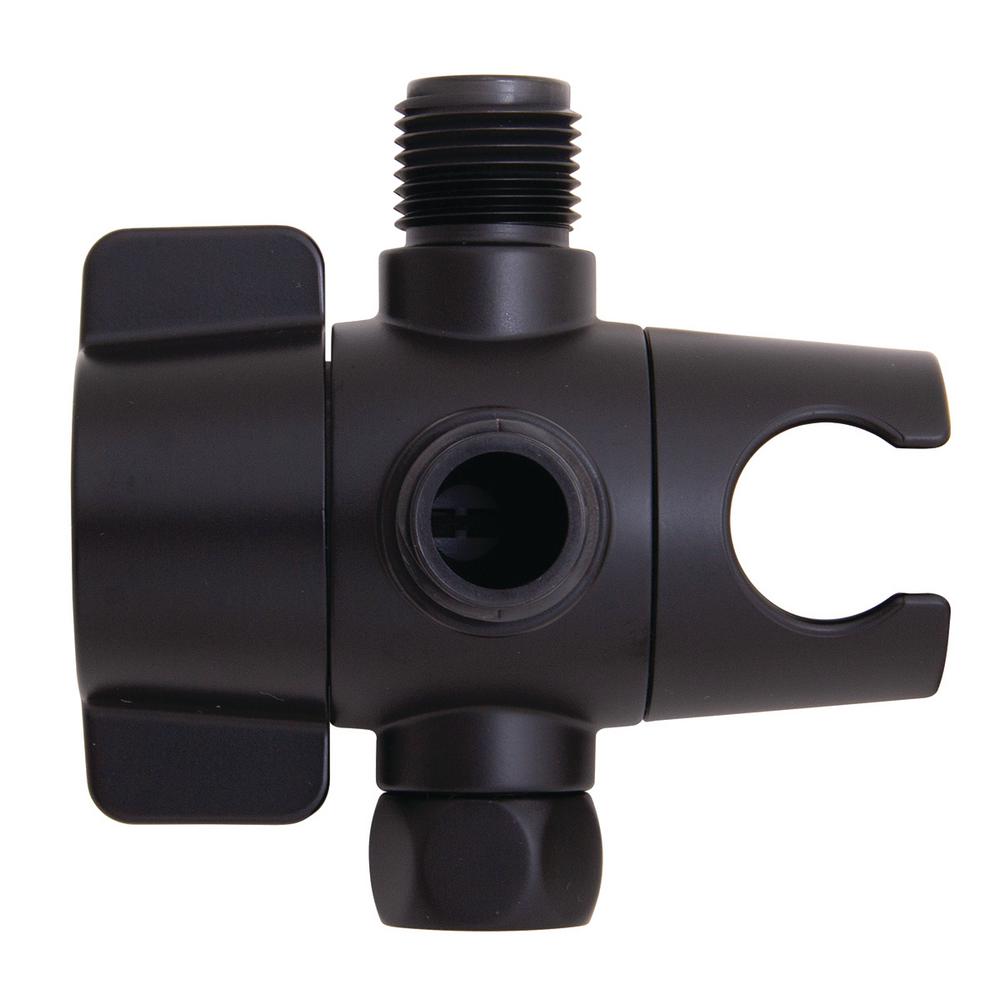 Speakman Neo Shower Diverter in Matte BlackVS118MB The Home Depot