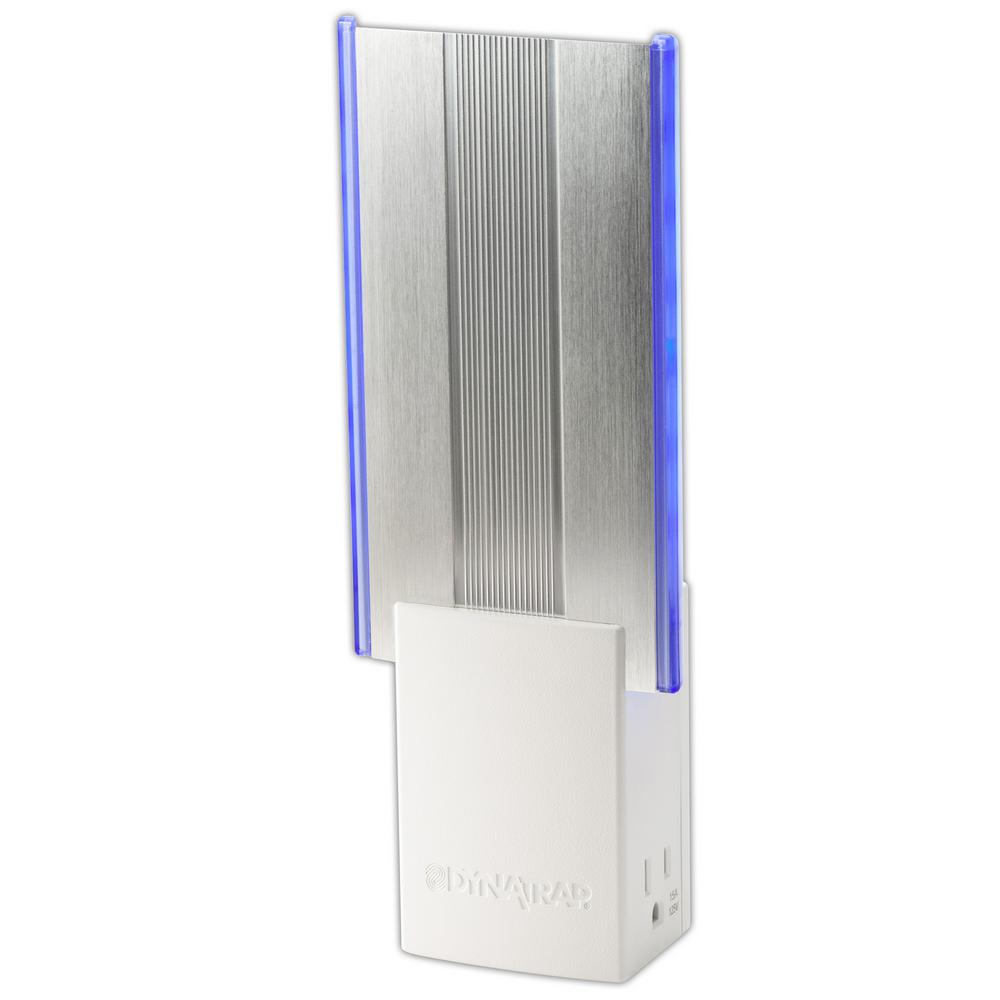 Dynatrap FlyLight with AtraktaGlo and 2 AC Outlets-White by Dynatrap