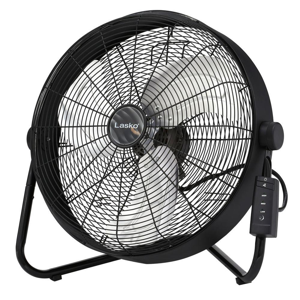 Lasko 20 In High Velocity Floor Fan With Remote H20685 The Home