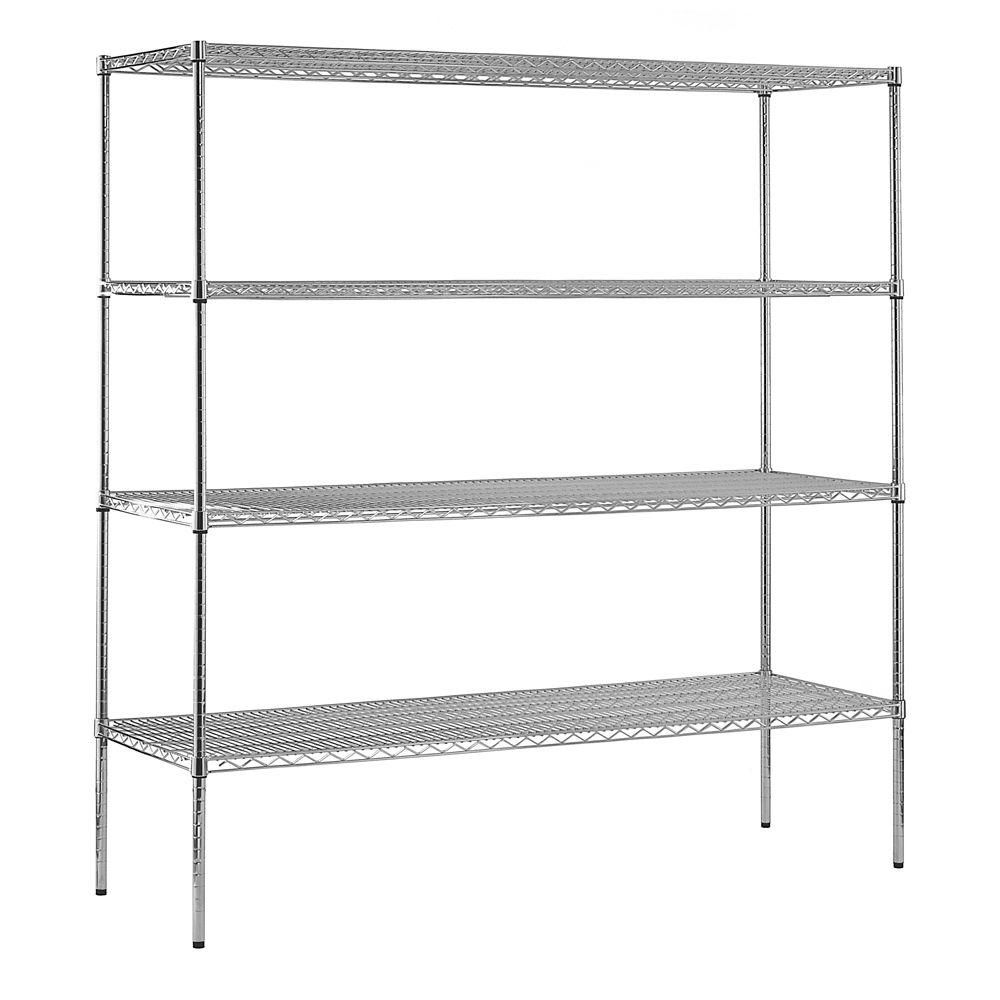 wire rack storage shelves