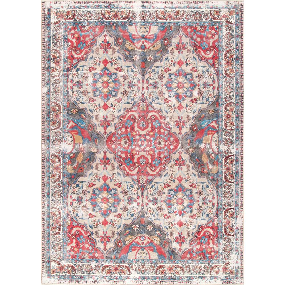 Nuloom Vintage Sherrie Multi 8 Ft X 10 Area Rug Disa06a 82010 Nuloom Vintage Sherrie Multi 8 Ft X 10 Area Rug