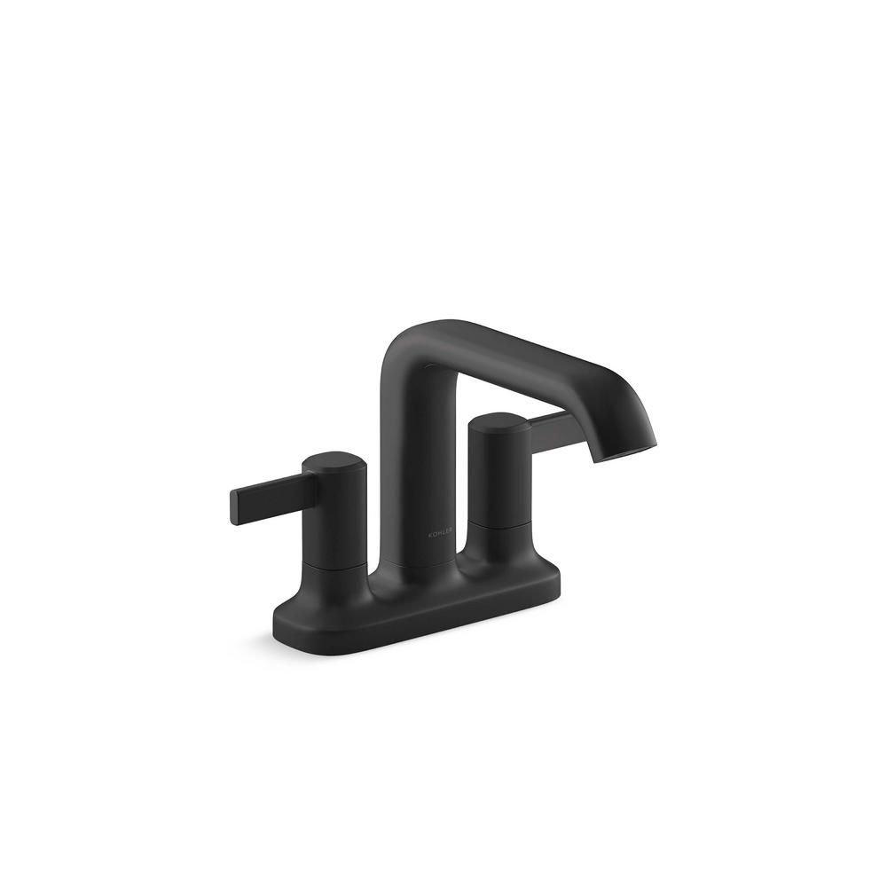 kohler bathroom faucet matte black