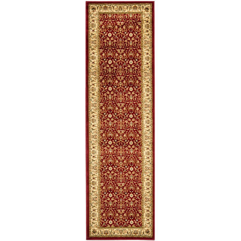 Safavieh Lyndhurst Red/Ivory 2 ft. x 16 ft. Runner RugLNH212F216
