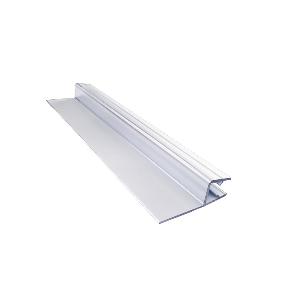 Dreamline 76 In L Clear Vinyl Seal With A Flexible Fin For 5 16 L Clear Vinyl Seal With A Flexible Fin For 5 16