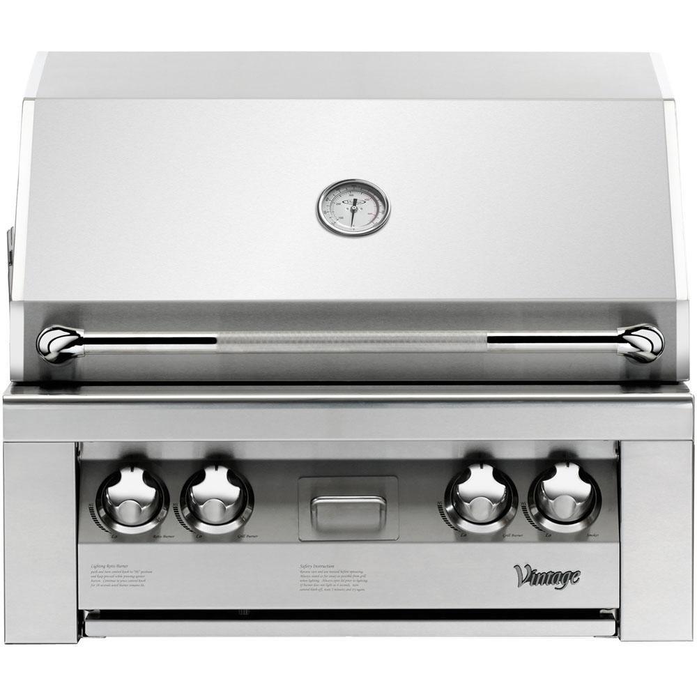 Unbranded 30 in. BuiltIn Natural Gas Grill in StainlessVBQ30GN The