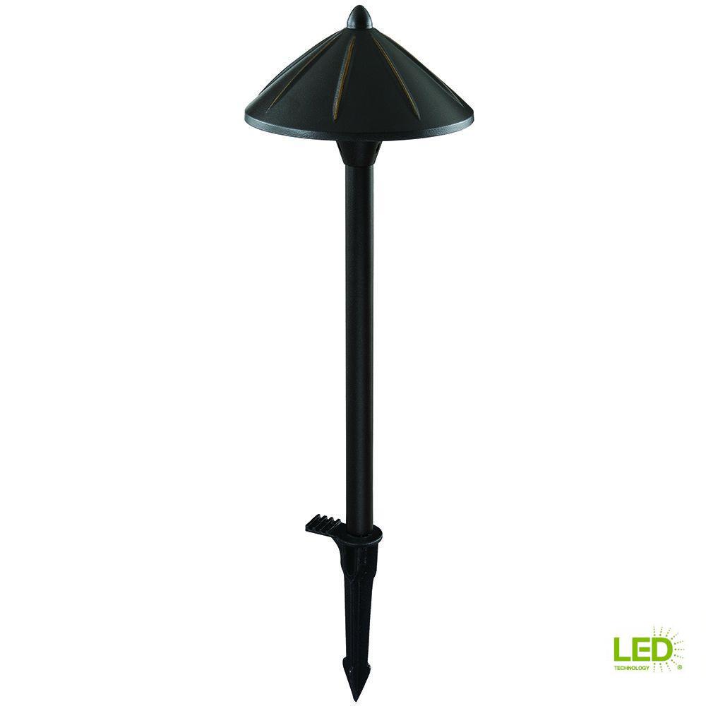 UPC 082392214500 product image for Hampton Bay Low-Voltage Bronze Outdoor Integrated LED Architectural Landscape Pa | upcitemdb.com