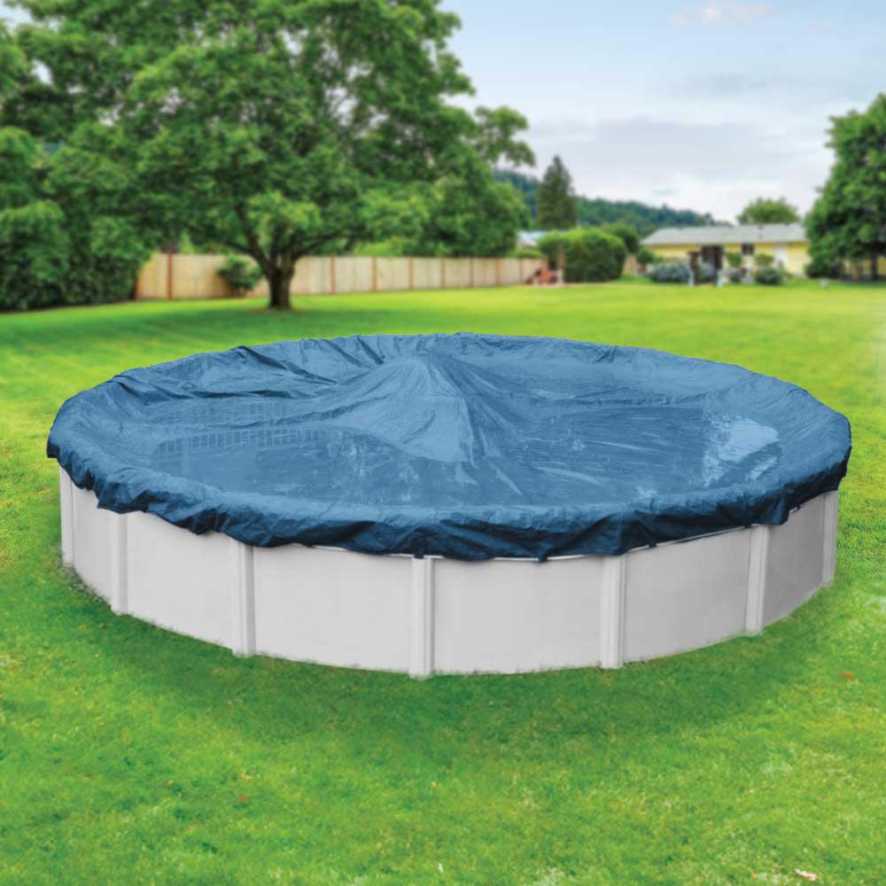 Robelle 10-Year Super Round Winter Pool Cover, 15 ft. Pool