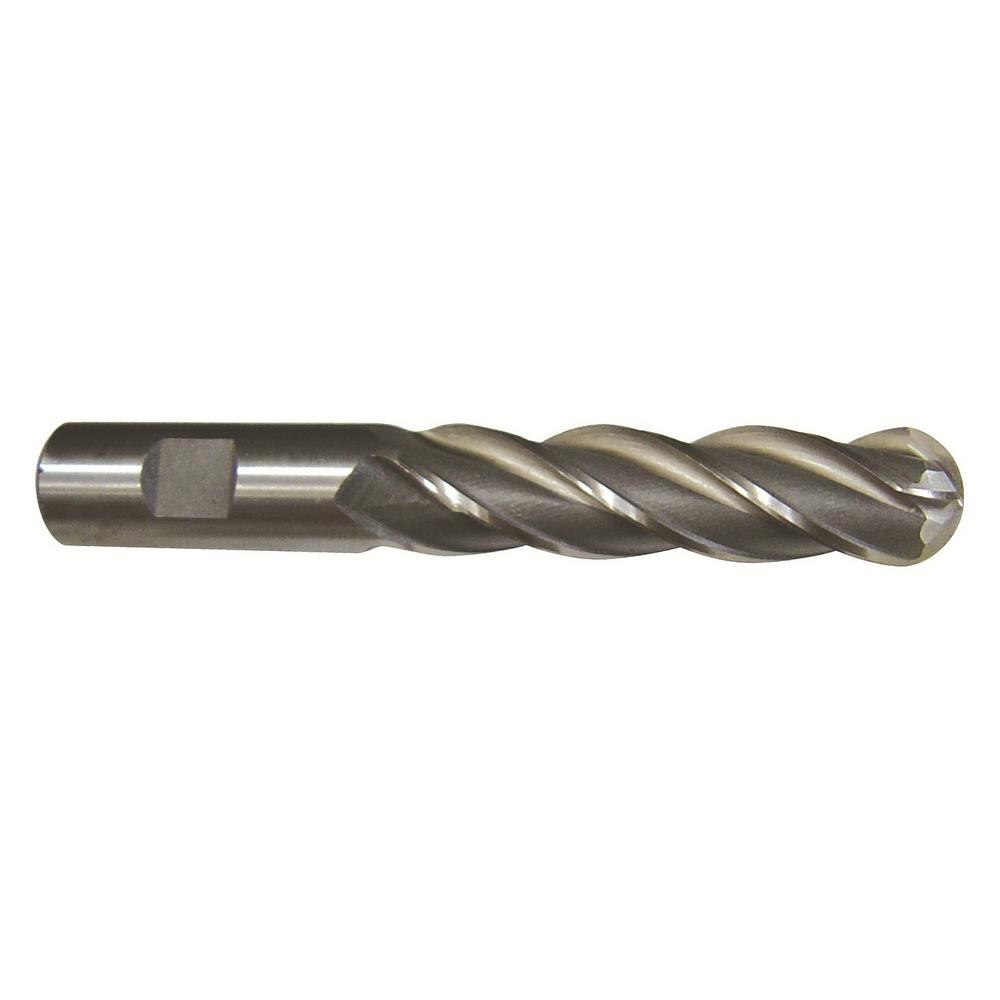 Drill America 1/4 Carbide 4 Flute Single End Long End Mill MMO Series 