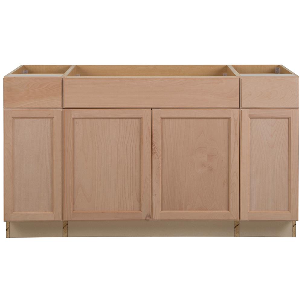 Easthaven Shaker Assembled 60x34 5x24 In Frameless Sink Base