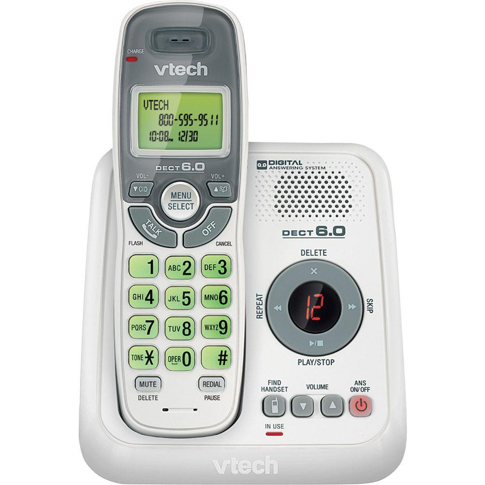 VTech DECT 6.0 Cordless Phone with Answering System with Caller ID