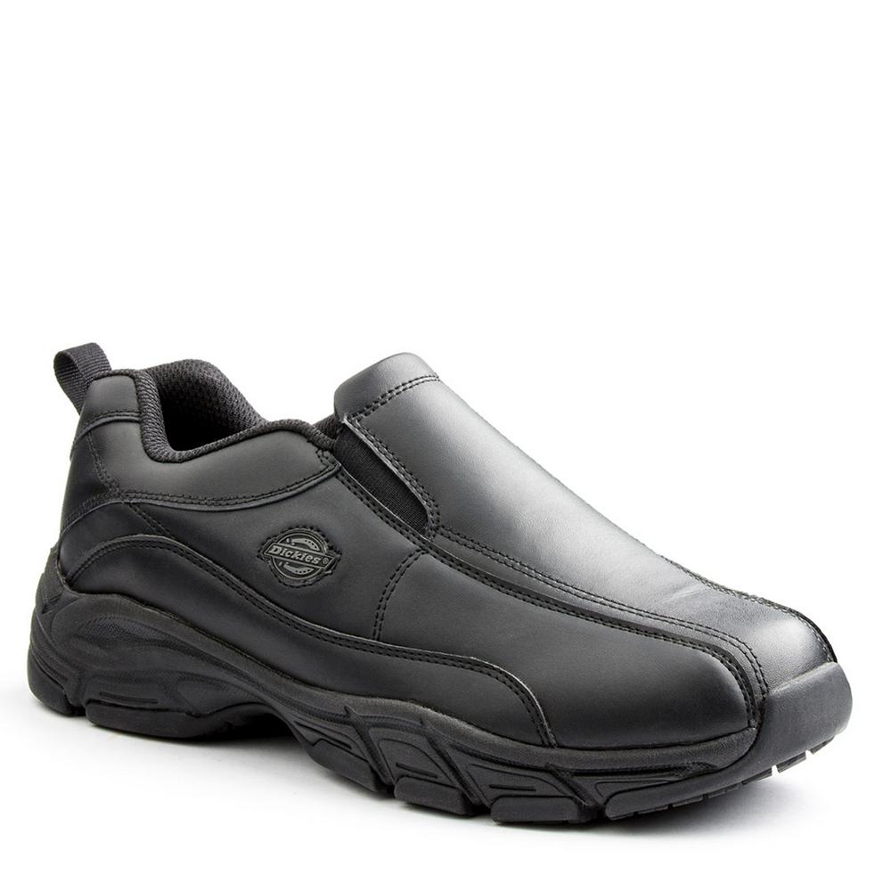 mens black slip resistant shoes