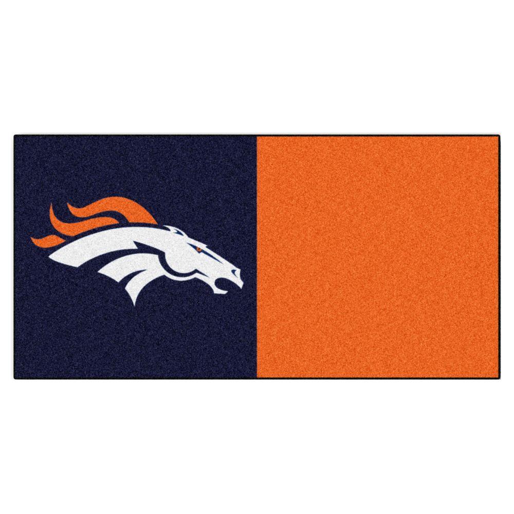 Fanmats Nfl Denver Broncos Navy Blue And Orange Nylon 18 In X Fanmats Nfl Denver Broncos Navy Blue And Orange Nylon 18 In X