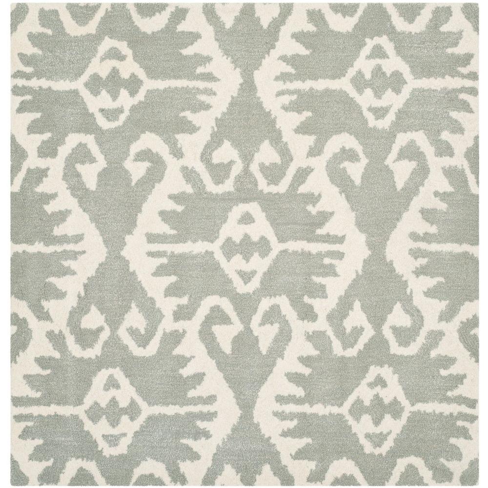 Safavieh Wyndham Grey Ivory 7 Ft X Square Area Rug Wyd323g Safavieh Wyndham Grey Ivory 7 Ft X Square Area Rug