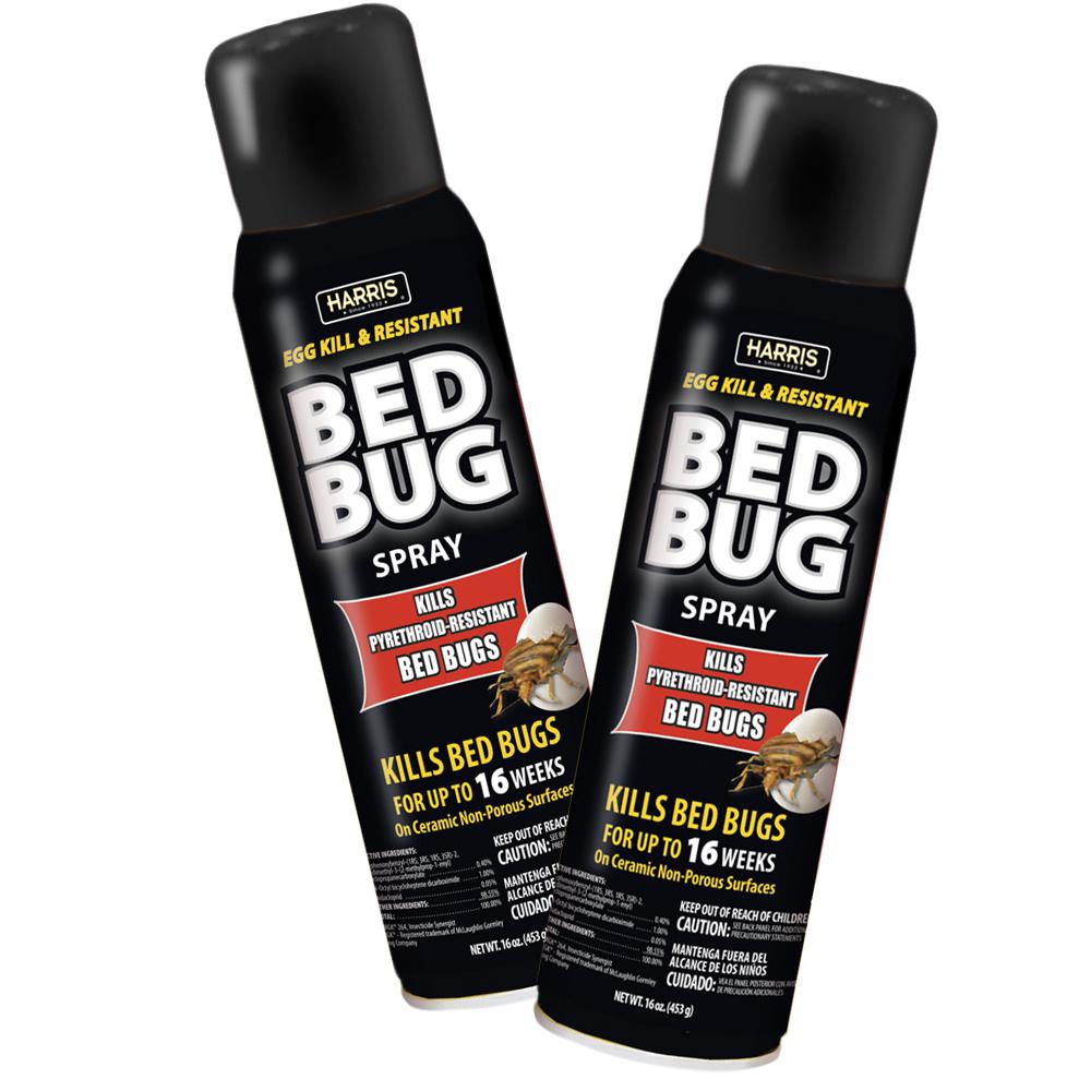 Harris 16 oz. Egg Kill and Resistant Bed Bug Spray (2Pack)2BLKBB16A