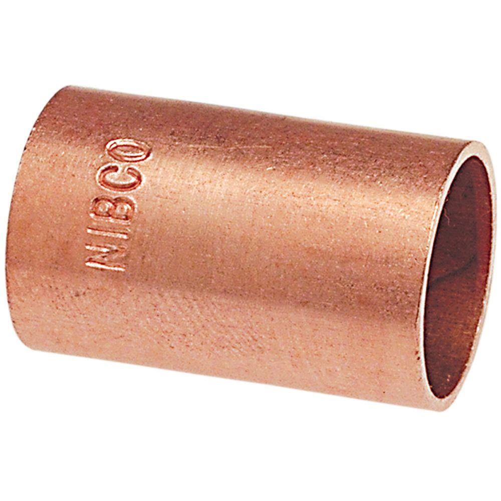 Nibco 1 2 In Copper Press X Press Pressure Repair Coupling With No Stop Cpc601hd12 The Home Depot