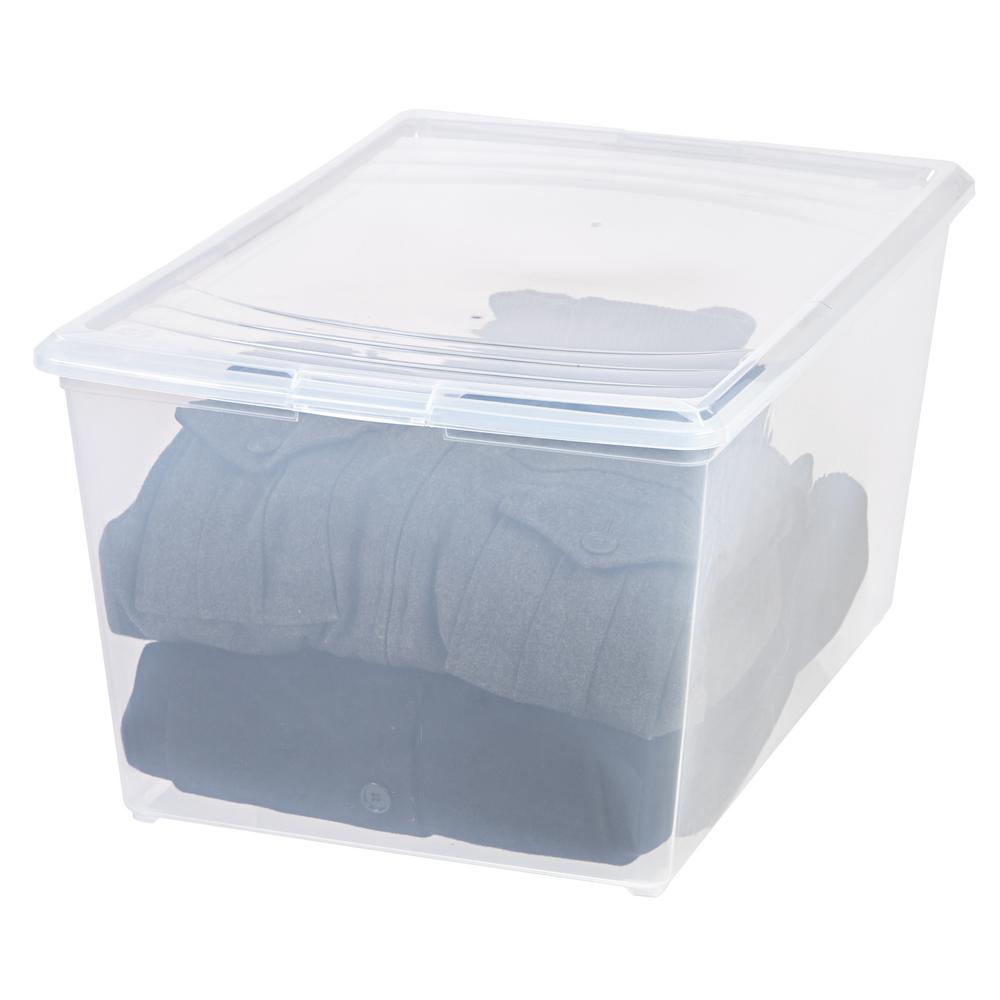 UPC 762016176253 product image for 64 Qt. Modular Storage Box in Clear | upcitemdb.com