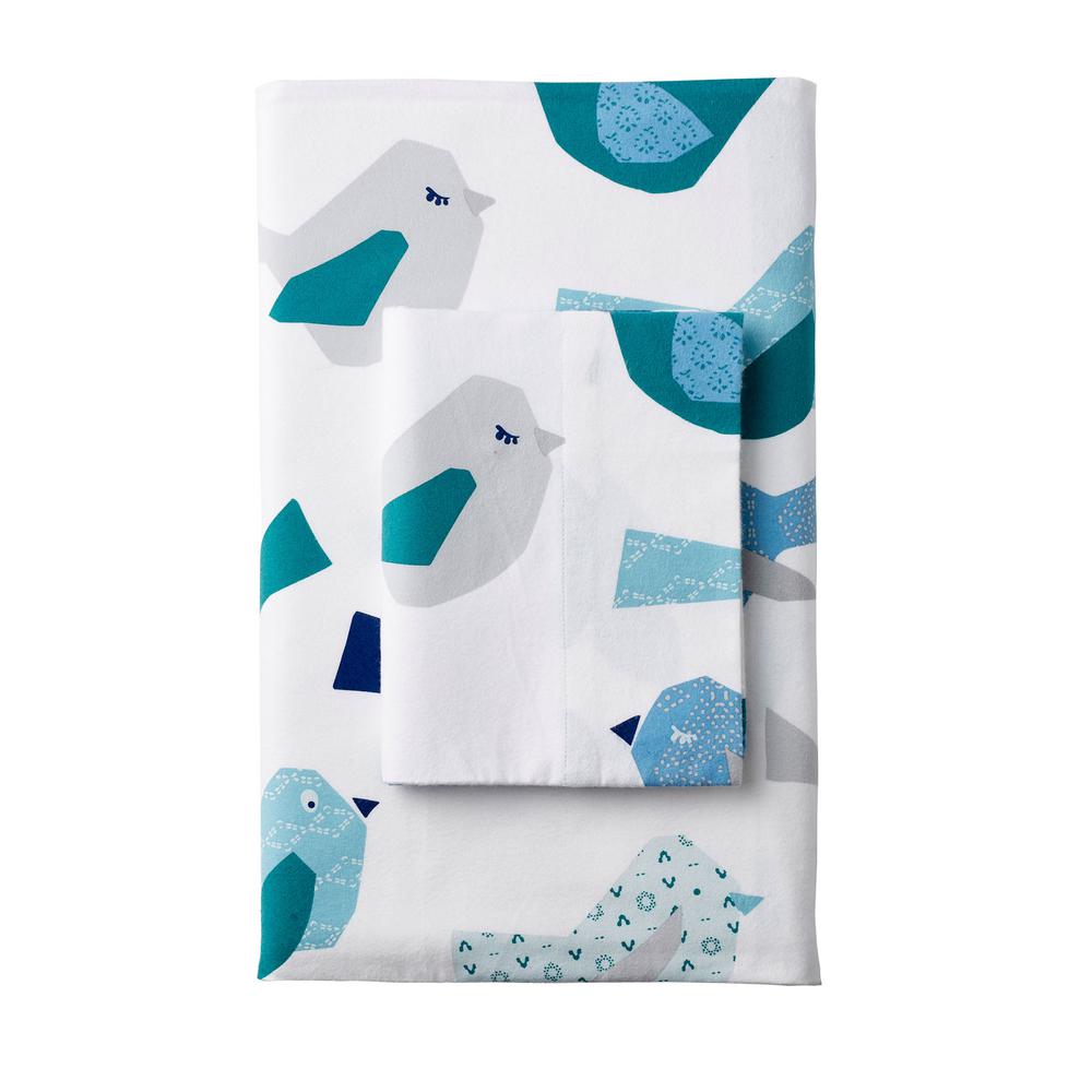 The Company Store Bear Tracks Holiday Flannel King Fitted Sheet 50251B