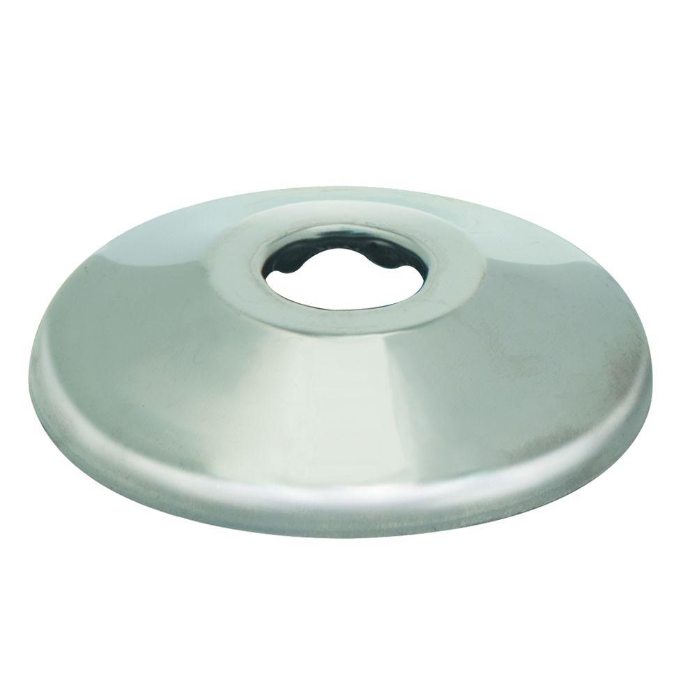 Brasscraft 1 2 In Nominal 5 8 In O D Shallow Escutcheon For