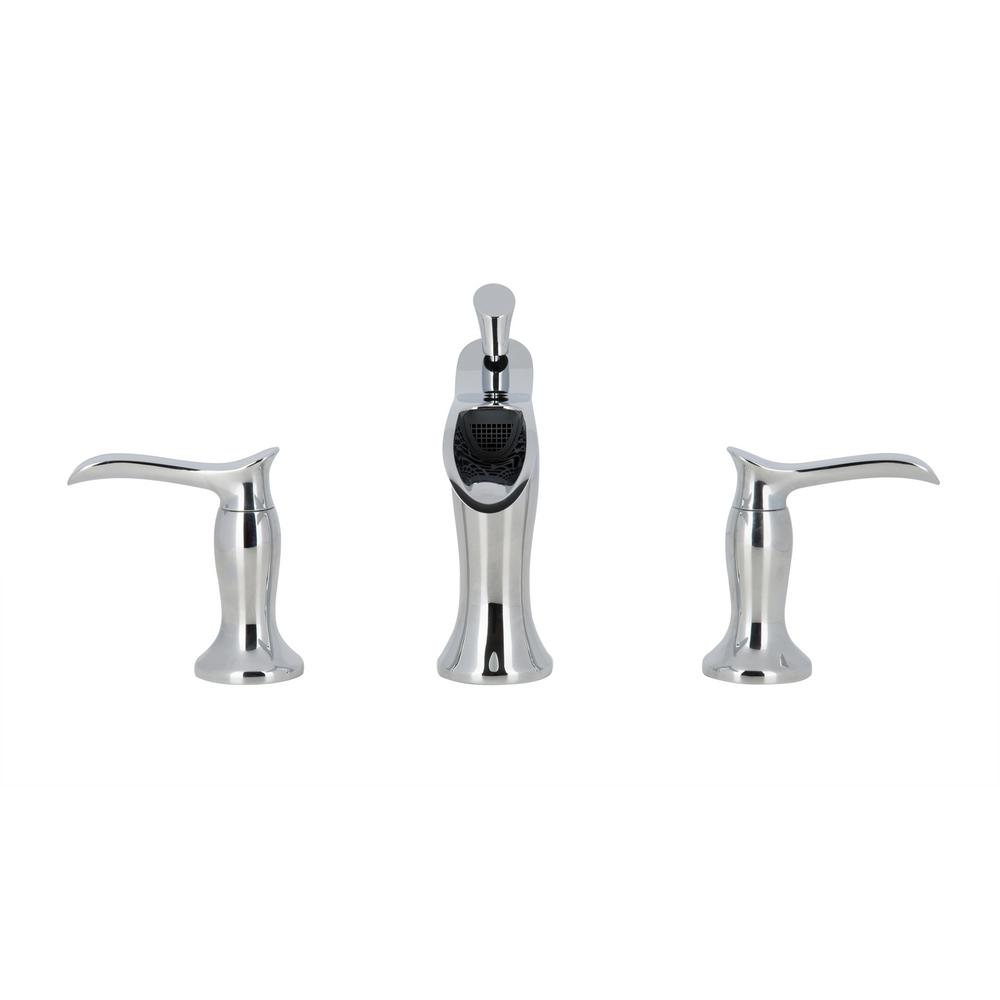 Ancona Eleganzia 8 In Widespread 2 Handle Bathroom Faucet In