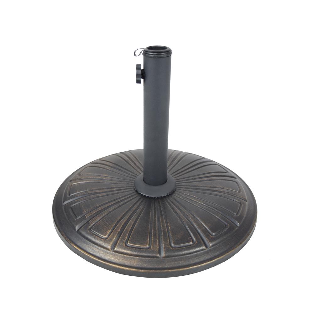 black patio umbrella base