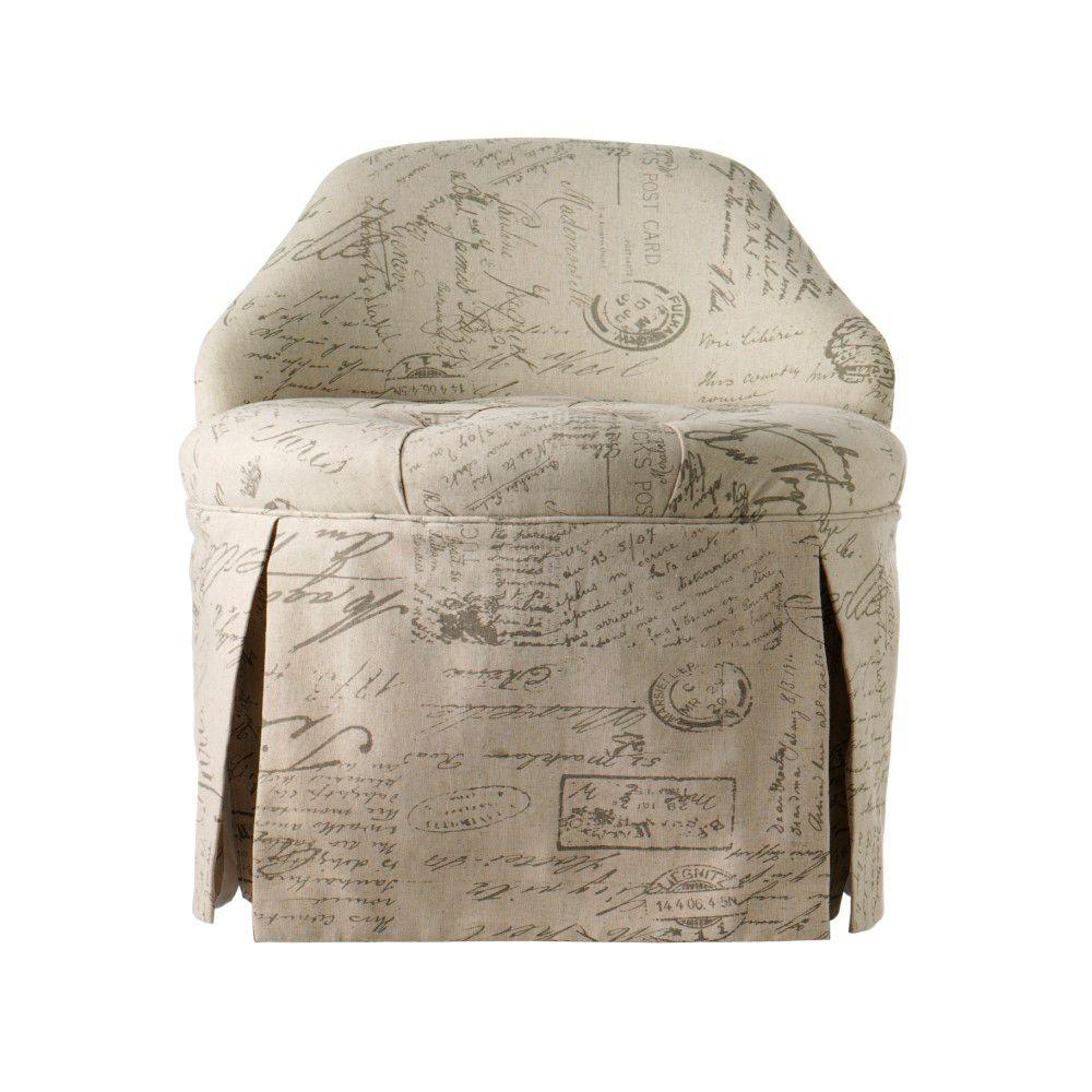 Home Decorators Collection Ella Script Vanity Stool 1199200730 The Home Decorators Collection Ella Script Vanity Stool