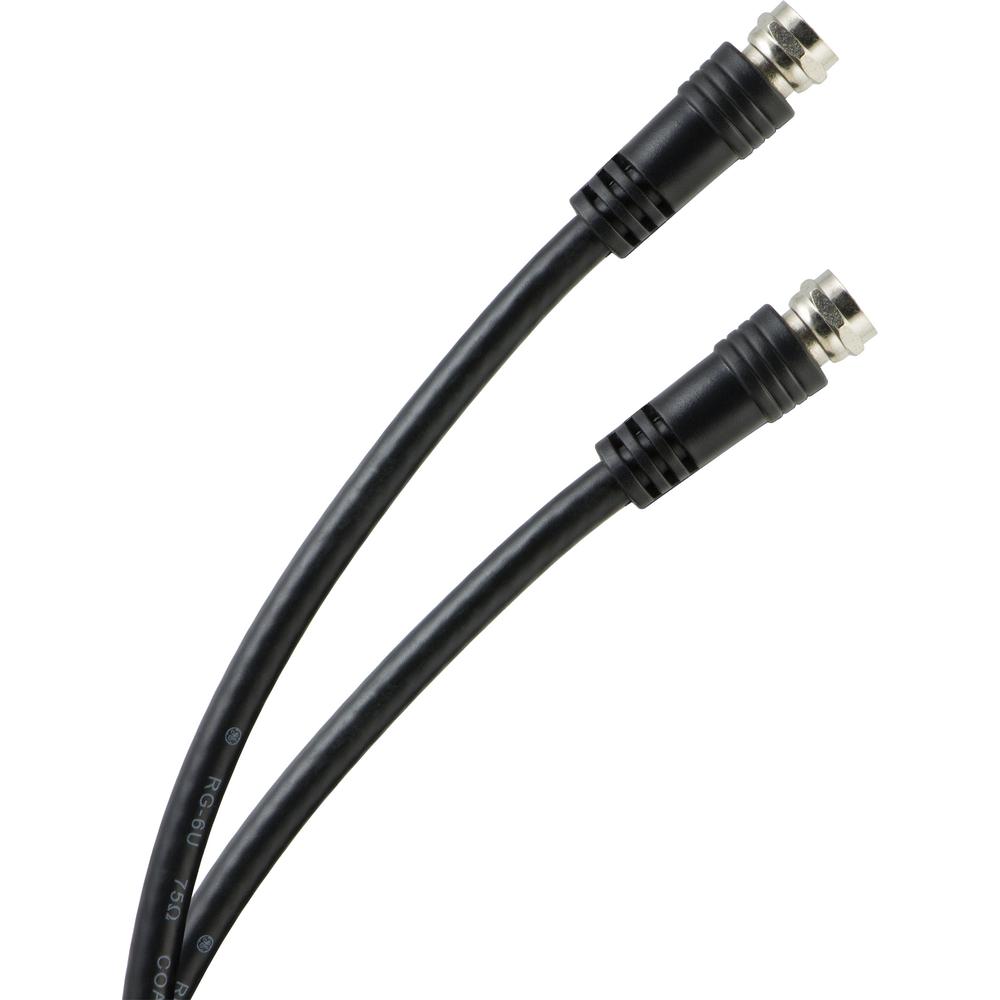 RG6 HD VIDEO COAX Satellite Cable Antenna WIRE PROFESSIONAL COMPRESSION FITTINGS