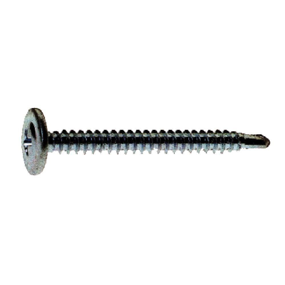 Teks 12 23/4 in. Phillips FlatHead SelfDrilling Screws (40Pack