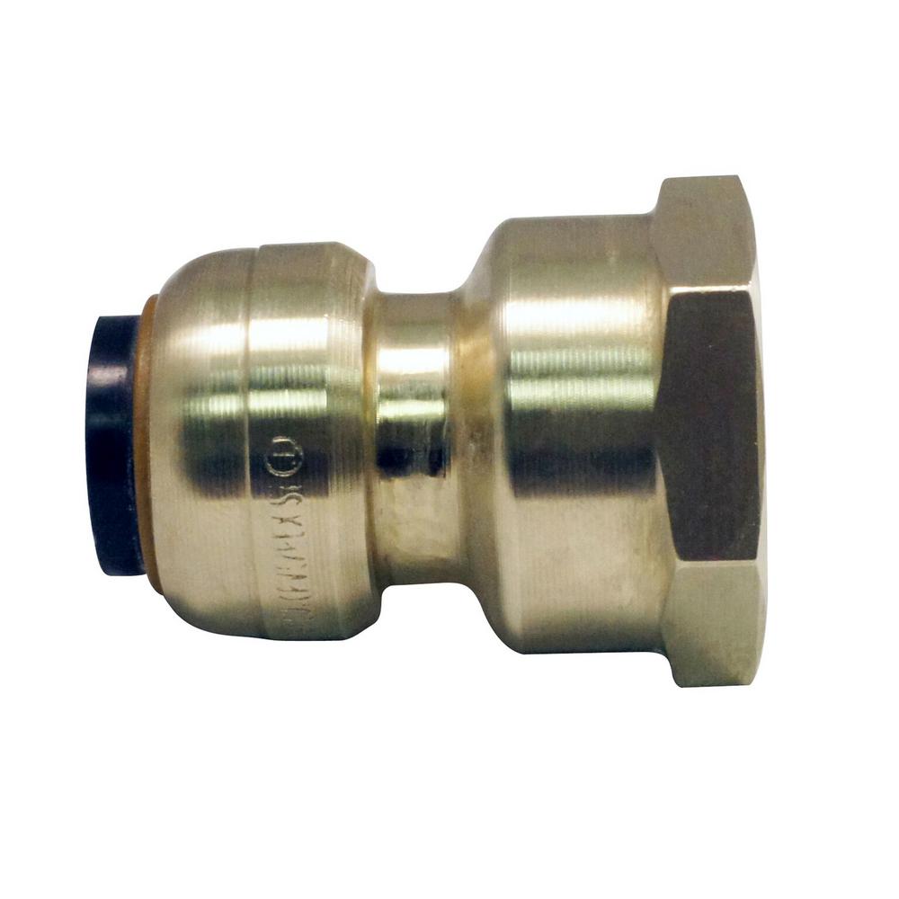 Push To Connect Fittings >> Tectite 1 2 In Brass Push To Connect X 3 4 In Female Pipe Thread Reducing Adapter Push To Connect Fittings >> Tectite 1 2 In Brass Push To Connect X 3 4 In Female Pipe Thread Reducing Adapter