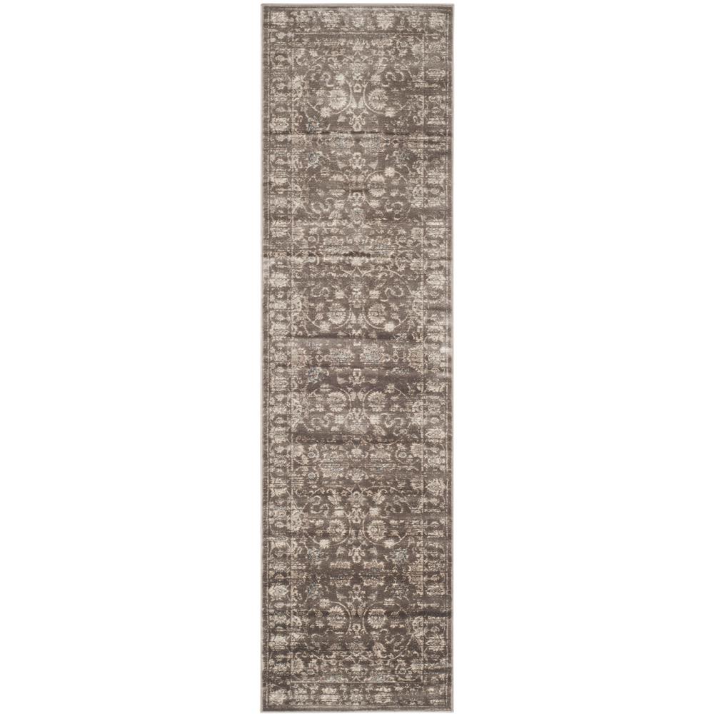 Safavieh Vintage Brown/Ivory 2 ft. x 12 ft. Runner RugVTG430B212