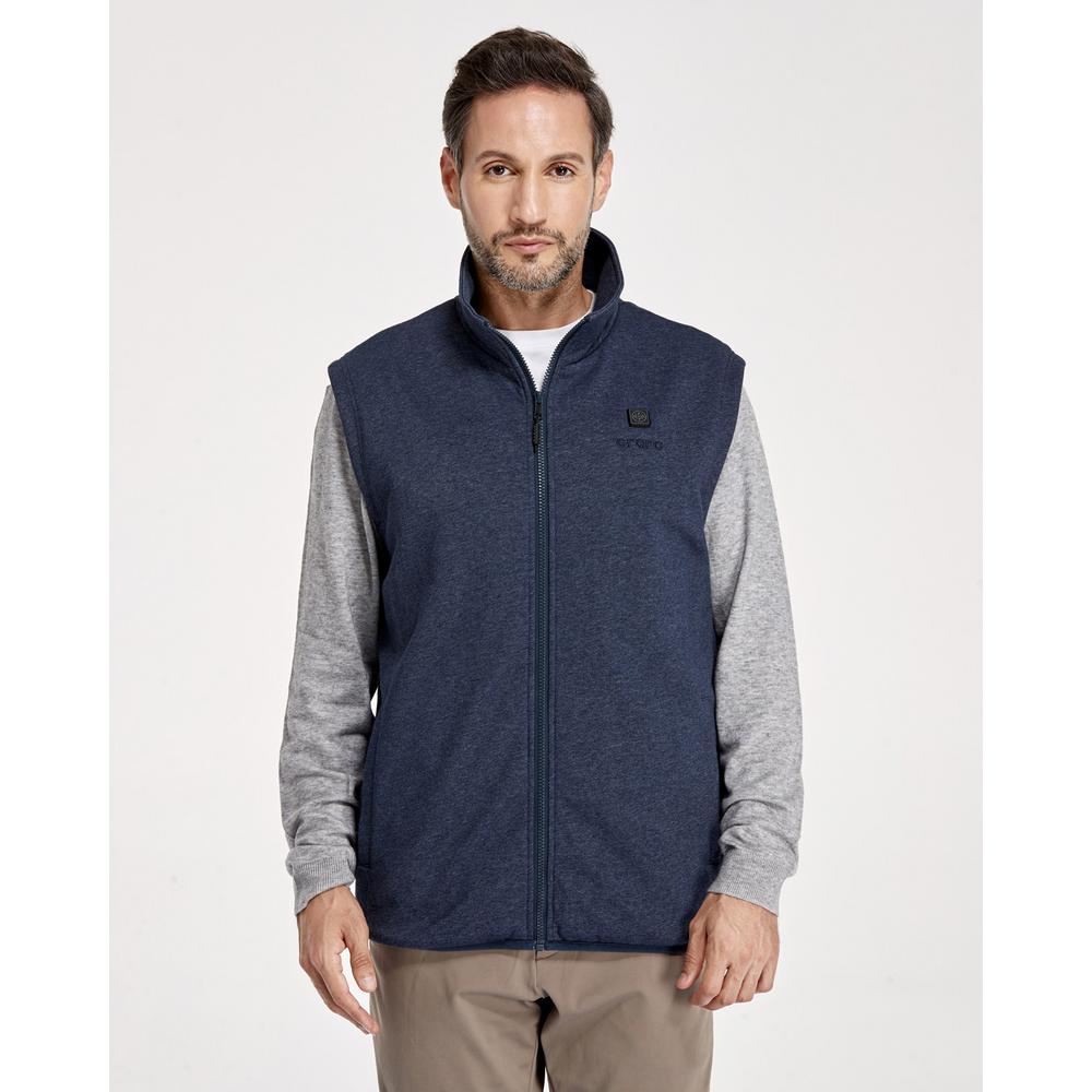 heated fleece vest