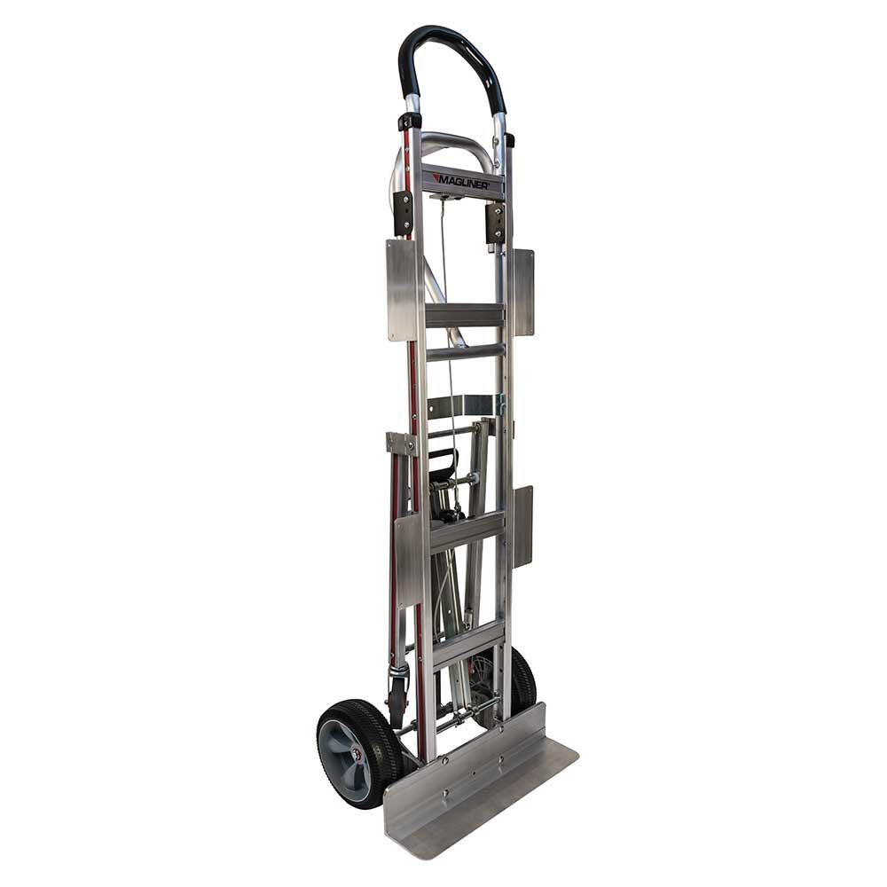 Magliner 800 lb. Capacity Appliance Hand Truck with Dual Shepherd Handle 4th Wheel Attachment