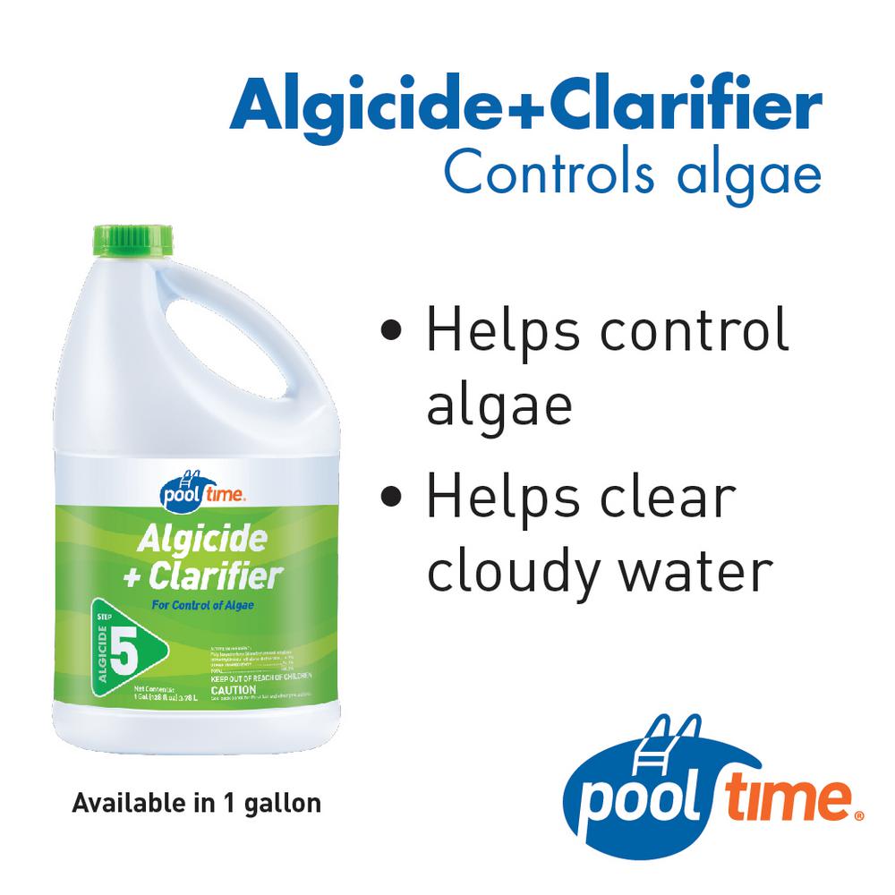 Aquaguard 1 Gallon Green Algaecide Remover Hd Supply