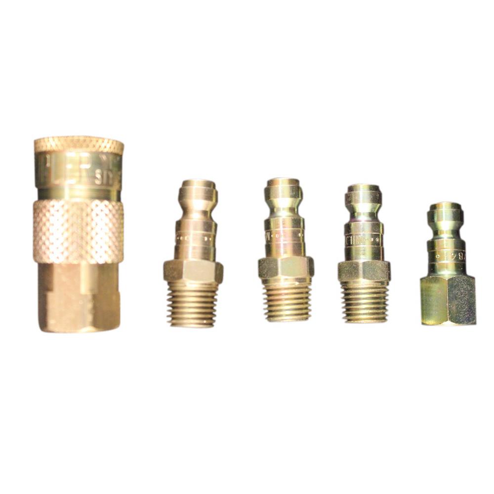 Milton Tools T Style 1//4/" Female NPT Couper Plug S784 x 2 4-pack