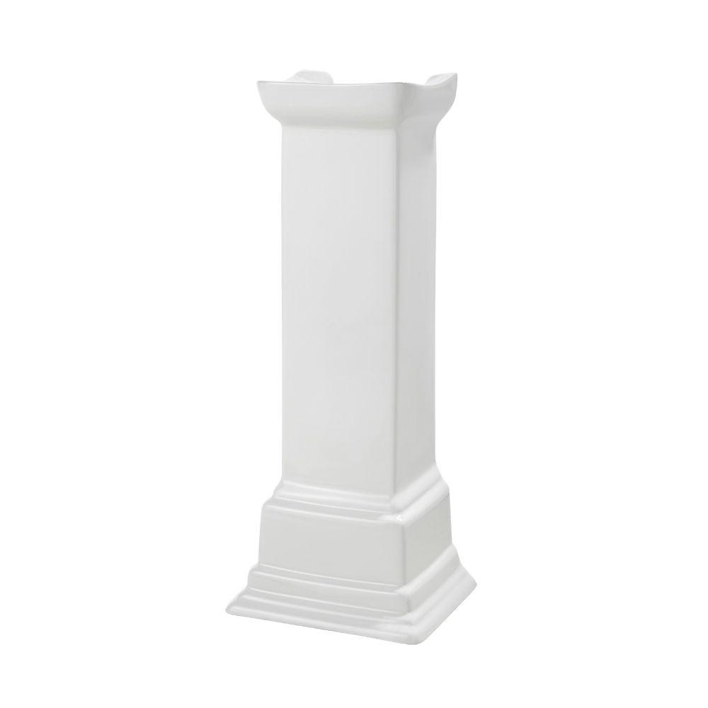 American Standard Portsmouth Pedestal Leg in White734906401.020 The Home Depot