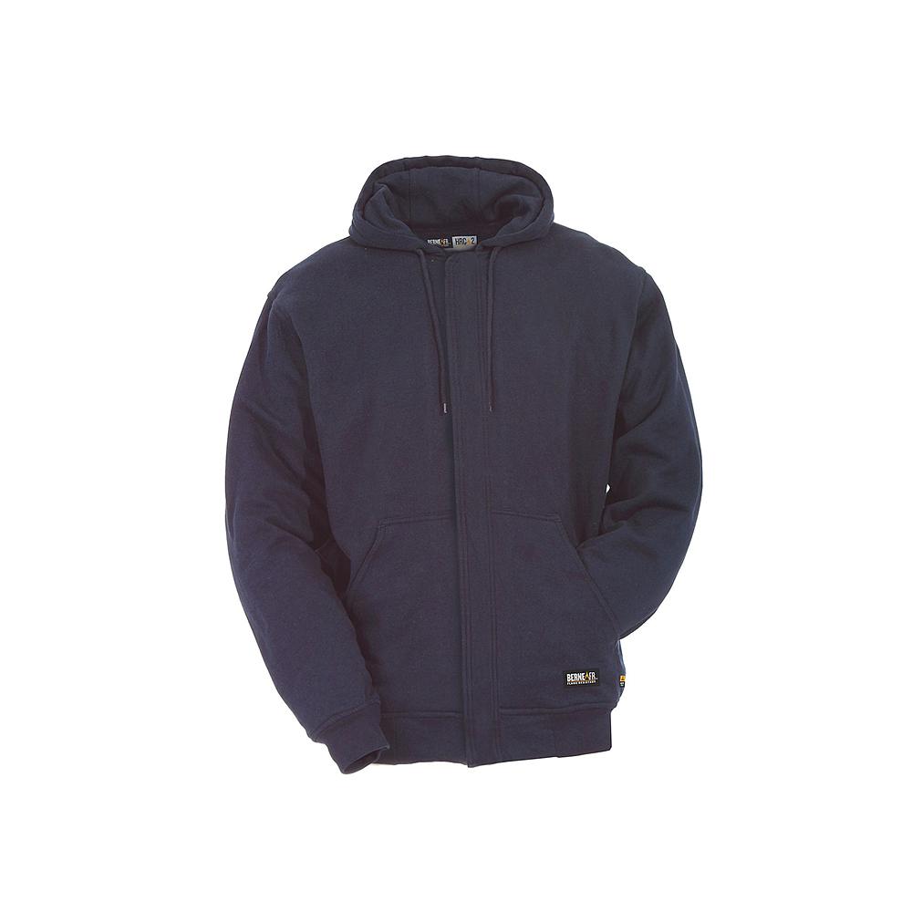 navy blue hooded sweatshirt