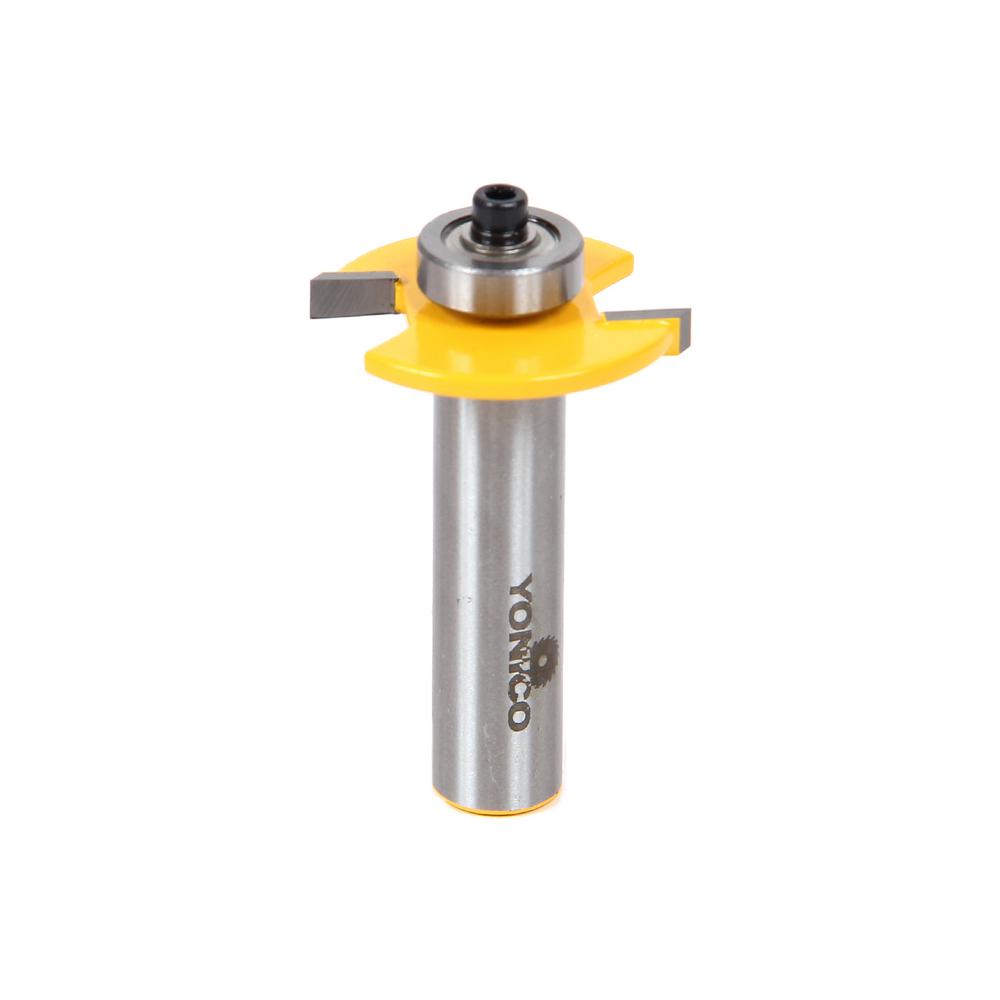 Yonico Biscuit Joint Slot Cutter #10 1/2 in. Shank Carbide Tipped
