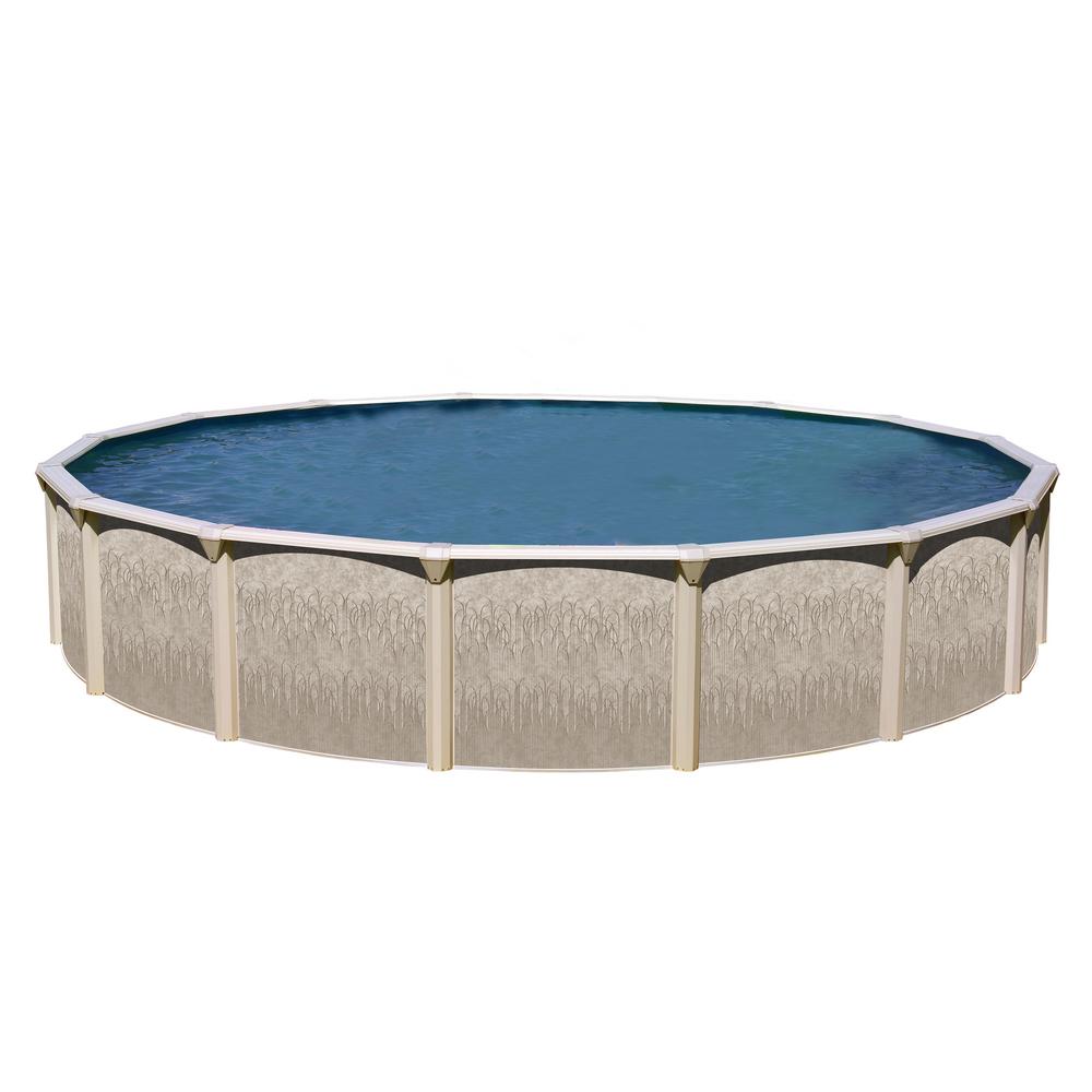 Hard Sided Pools Above Ground The Home Depot Round X 48 In Deep Hard Sided Above Ground Pool Package