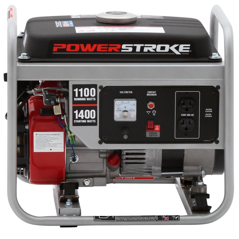 PowerStroke 1,100-Watt Gasoline Powered Portable Generator-PS901200D