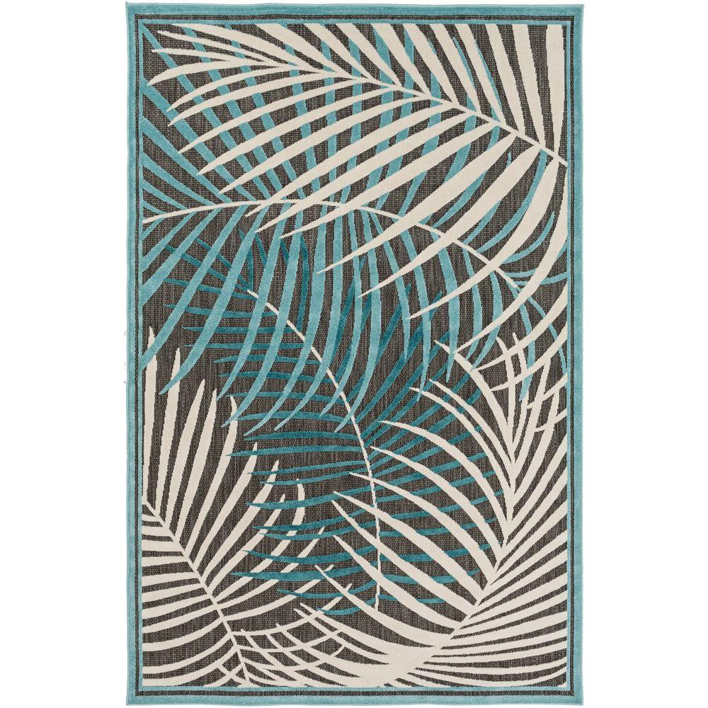 Artistic Weavers Guaral Teal 8 ft. x 11 ft. Indoor/Outdoor Area Rug ...