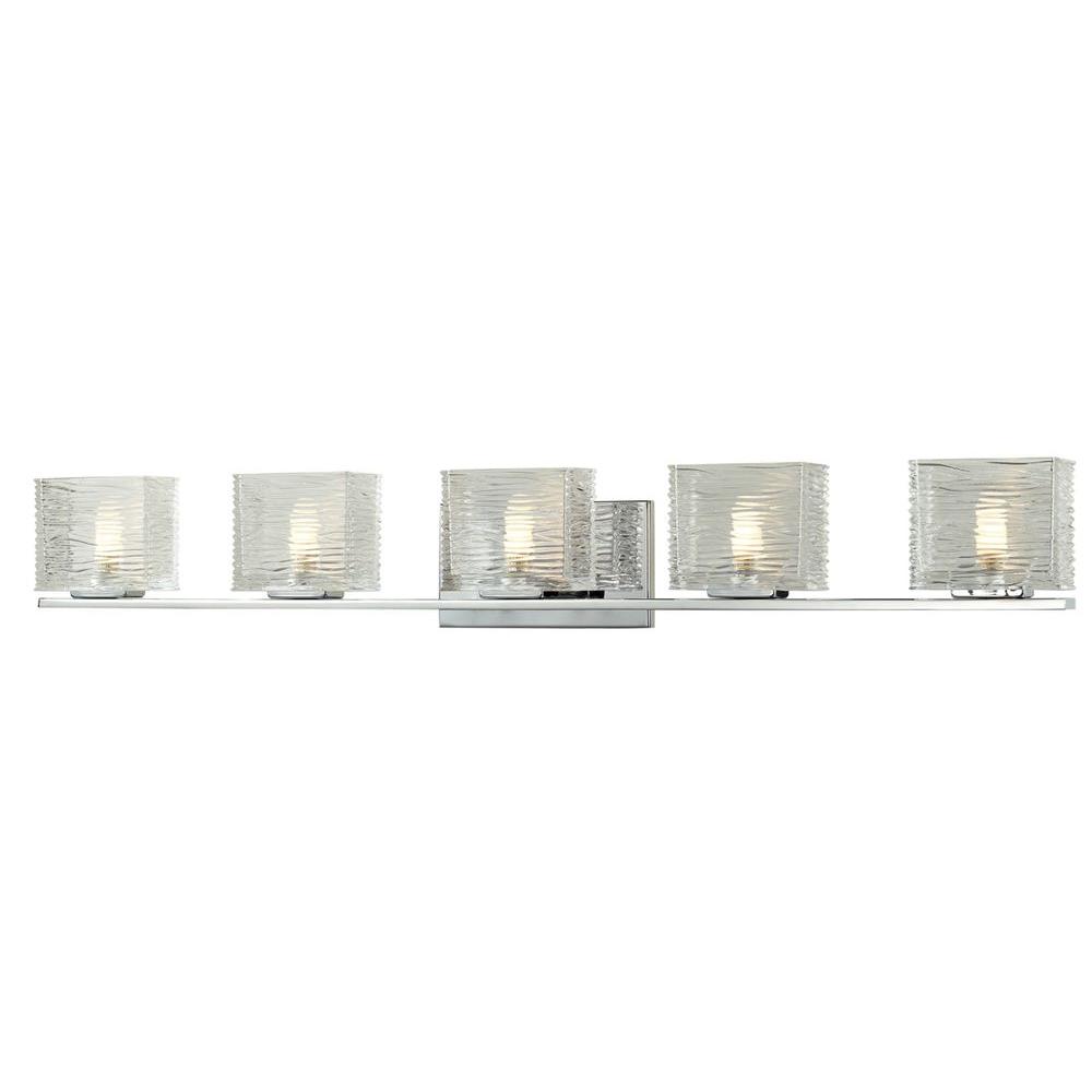 Filament Design Pure 5Light Chrome Bath Vanity LightCLIJB028003